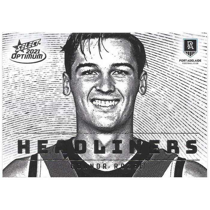 Connor Rozee, Headliners, 2021 Select AFL Optimum