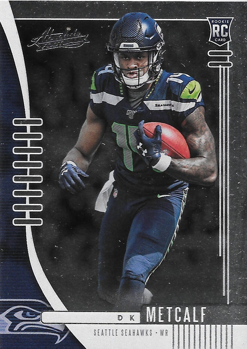 DK Metcalf, RC, 2019 Panini Absolute Football NFL