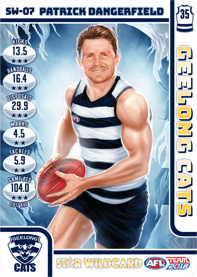 Patrick Dangerfield, Star Wildcard, 2018 Teamcoach AFL