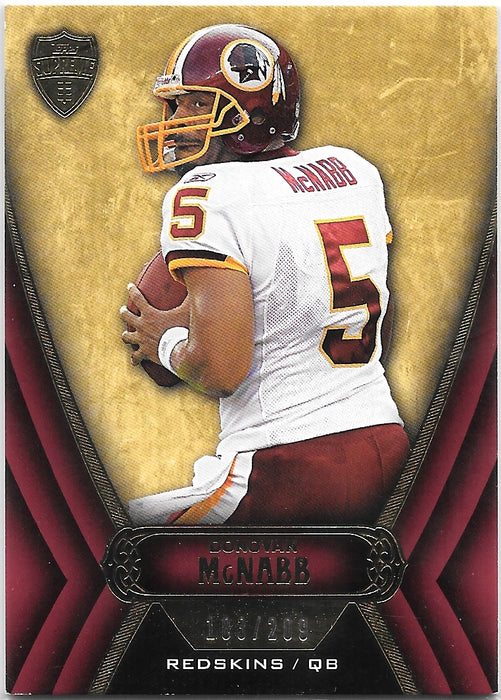 Donovan McNabb, 183/209, 2010 Topps Supreme Football NFL