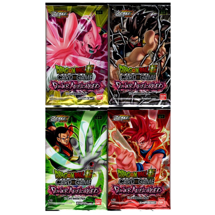 Dragon Ball Super Card Game Power Absorbed Zenkai Series Set 03 Booster Booster Pack B20