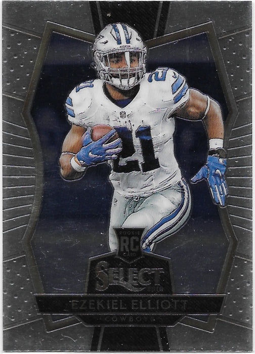 Ezekiel Elliott, RC, 2016 Panini Select Football NFL