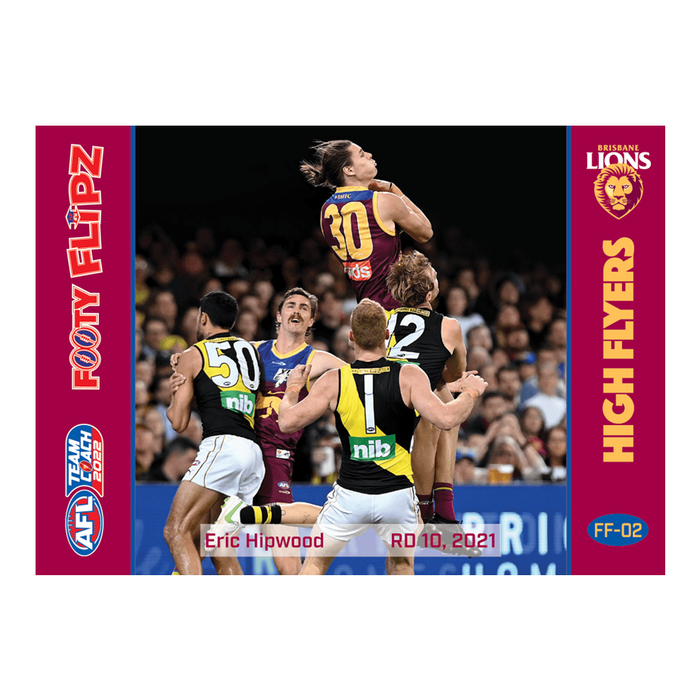 Eric Hipwood, Footy Flipz High Flyers, 2022 Teamcoach AFL