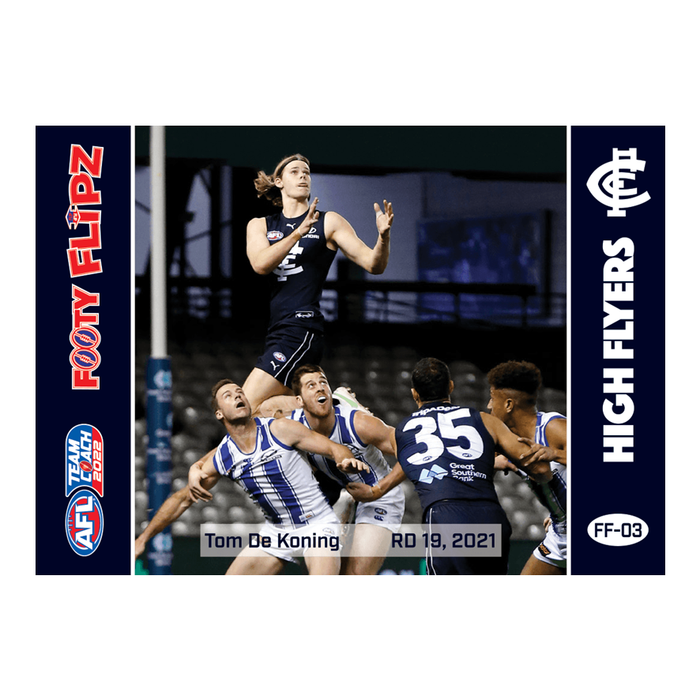 Tom De Koning, Footy Flipz High Flyers, 2022 Teamcoach AFL