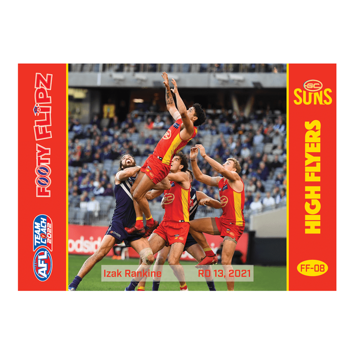 Izak Rankine, Footy Flipz High Flyers, 2022 Teamcoach AFL