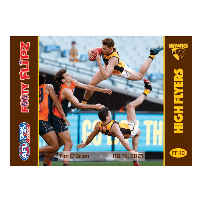 Tim O'Brien, Footy Flipz High Flyers, 2022 Teamcoach AFL