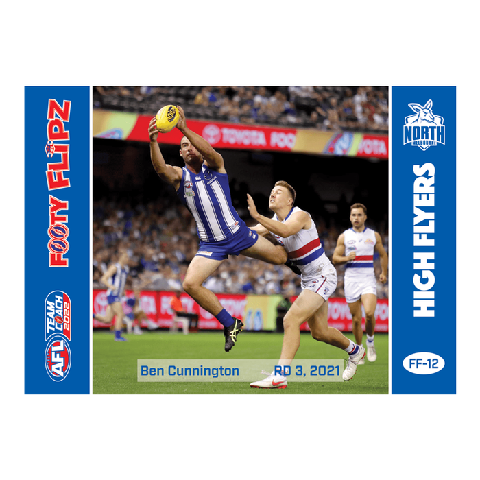 Ben Cunnington, Footy Flipz High Flyers, 2022 Teamcoach AFL