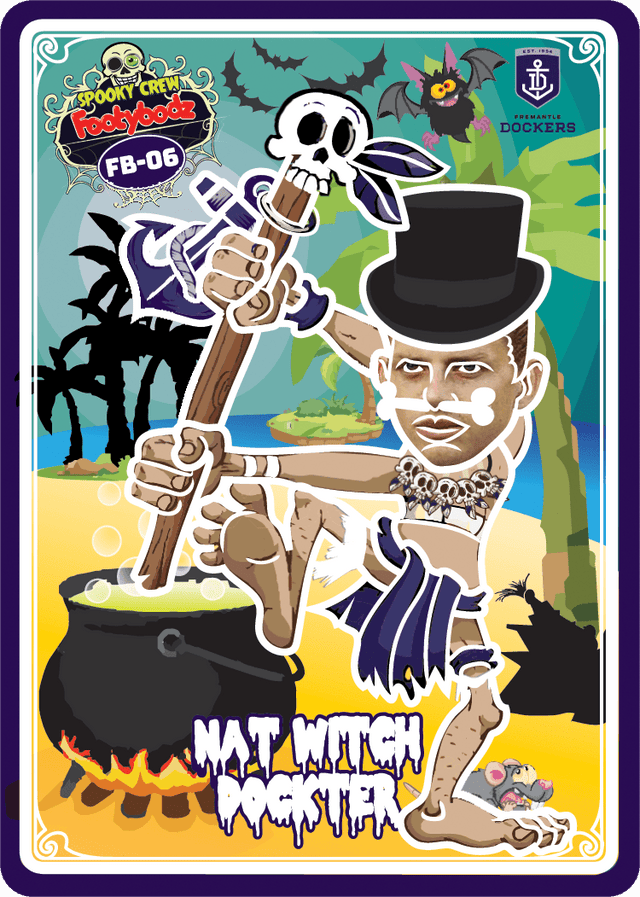 Nat Fyfe, Glow Footy Bodz Spooky Crew, 2019 Teamcoach AFL