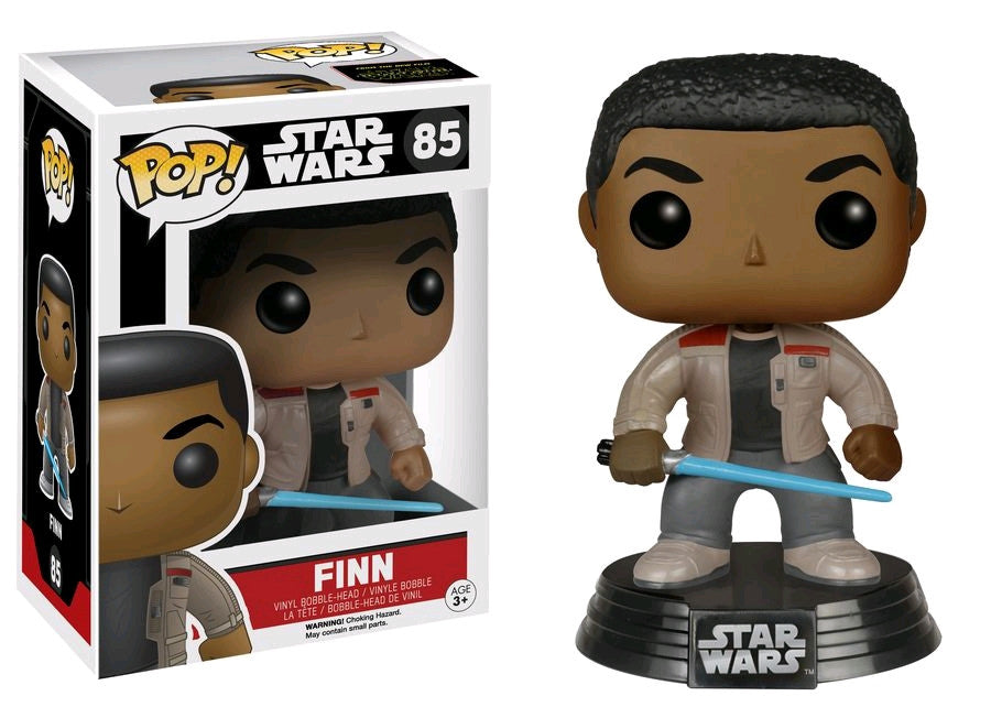 Finn with Lightsaber US Exclusive, Star Wars Pop Vinyl