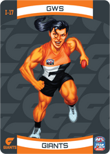 GWS Giants Mascot, 3D Icons, 2021 Teamcoach AFL