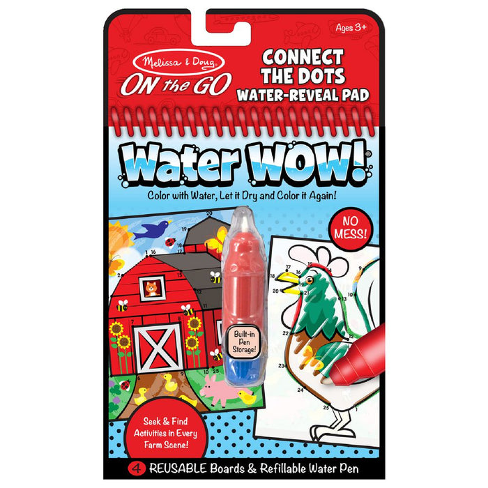 Melissa & Doug - On The Go – Water WOW! – Farm Connect The Dots
