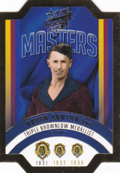 Haydn Bunton Snr, Masters, 2015 Select AFL Honours 2