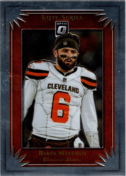 Baker Mayfield, Elite Series, 2019 Panini Donruss Optic Football NFL