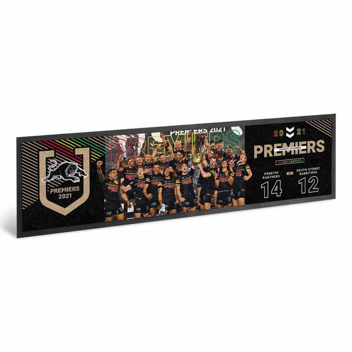 Penrith Panthers 2021 NRL Premiers Team Bar Runner