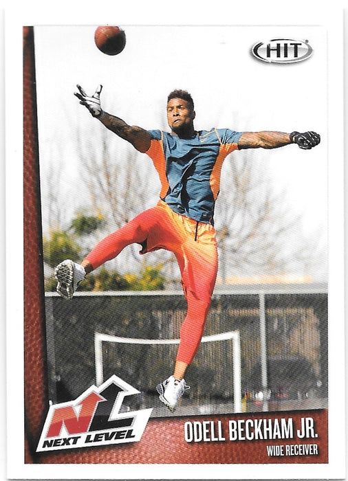 Odell Beckham Jr, RC, 2014 Sage Hit Football NFL