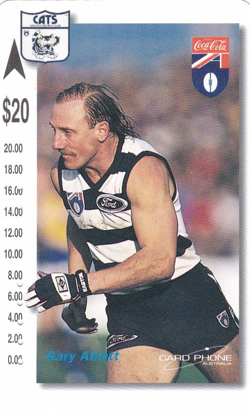 Gary Ablett Phone card