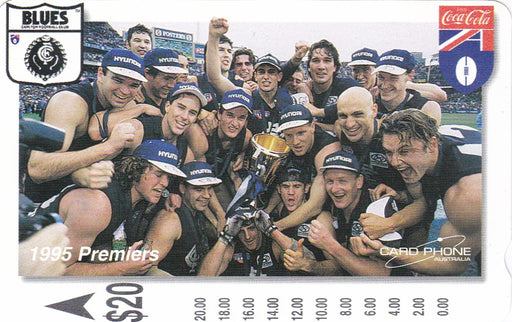 Carlton 1995 Premiers Phone card