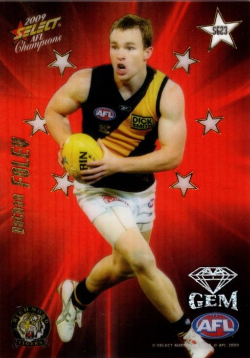 Nathan Foley, Red Gem, 2009 Select AFL Champions