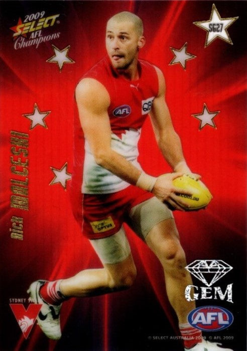 Nick Malceski, Red Gem, 2009 Select AFL Champions