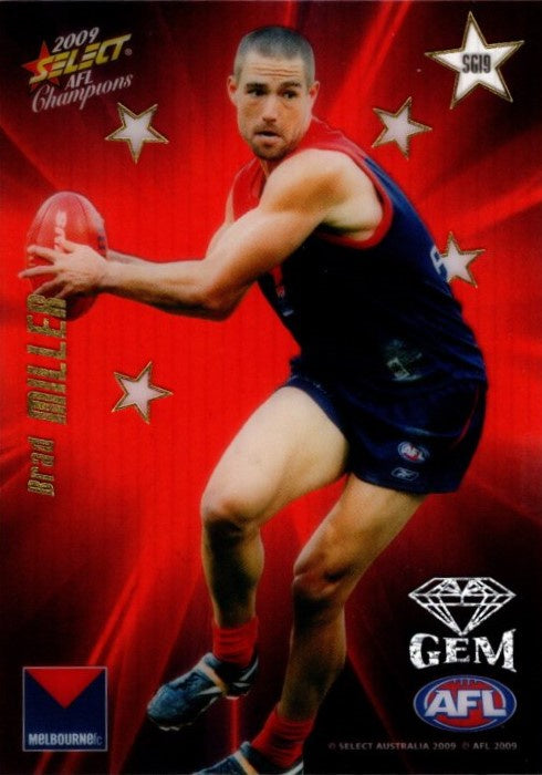 Brad Miller, Red Gem, 2009 Select AFL Champions