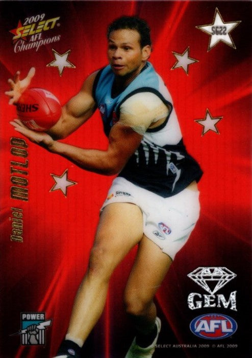 Daniel Motlop, Red Gem, 2009 Select AFL Champions