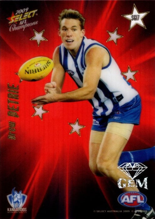 Drew Petrie, Red Gem, 2009 Select AFL Champions