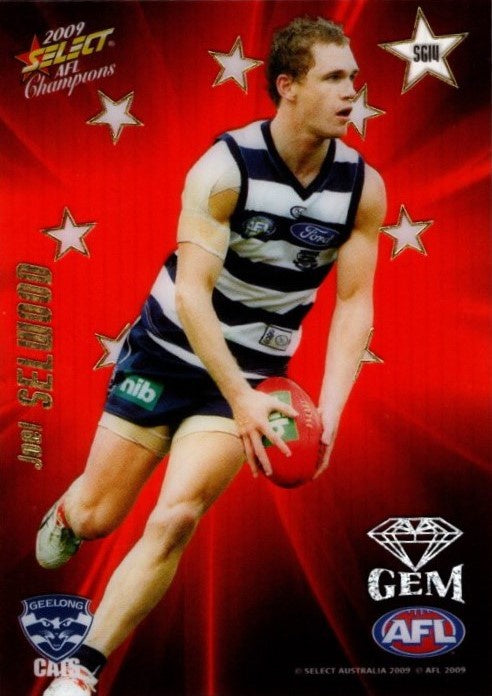 Joel Selwood, Red Gem, 2009 Select AFL Champions