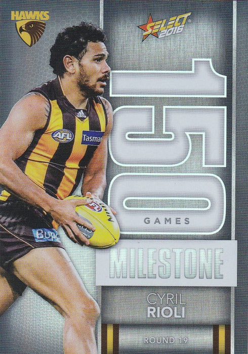 2016 Select AFL Footy Stars, Milestone, Cyril Rioli, Hawthorn Hawks