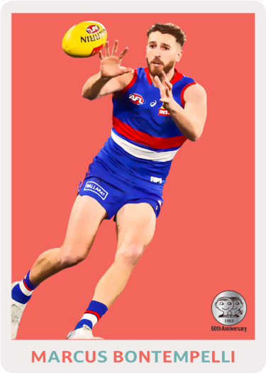 Marcus Bontempelli, Scanlens 60th Anniversary, 2023 Teamcoach AFL