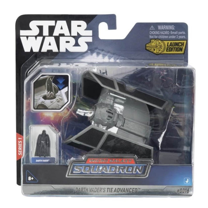 Darth Vaders Tie Advanced - Star Wars Micro Galaxy Squadron Launch Edition