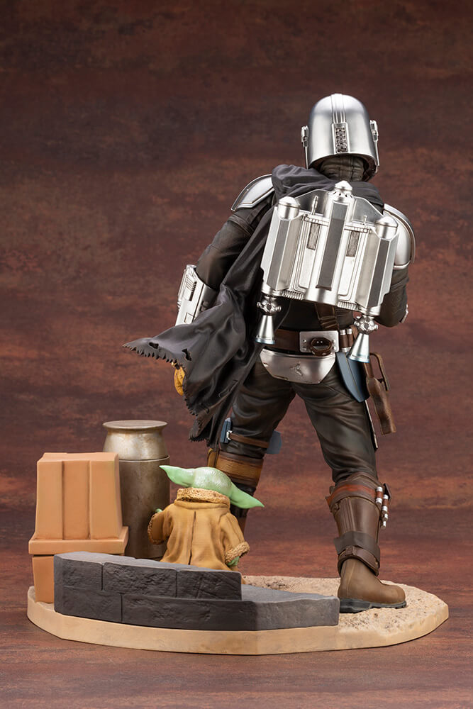 STAR WARS Mandalorian & The Child ArtFX Statue