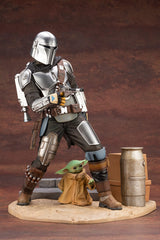 STAR WARS Mandalorian & The Child ArtFX Statue