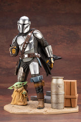 STAR WARS Mandalorian & The Child ArtFX Statue
