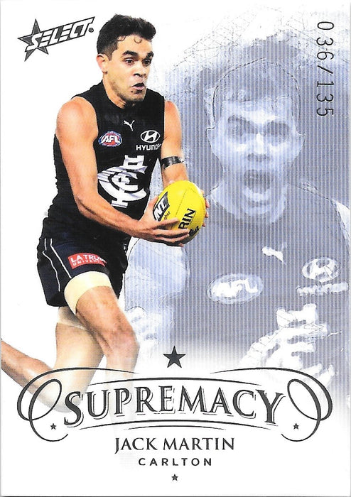 Jack Martin, Rookie, 2021 Select AFL Supremacy