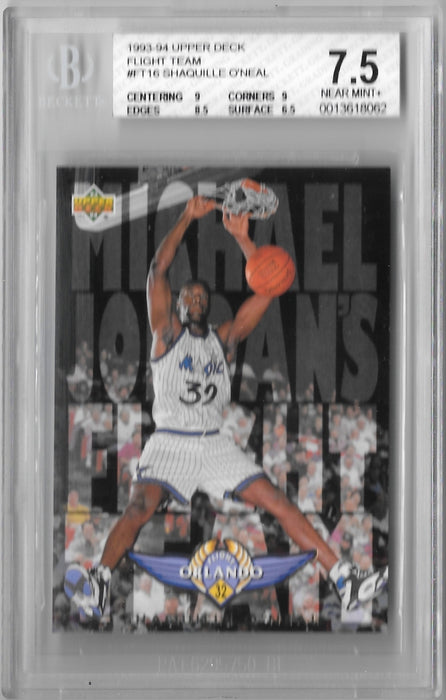 Shaquille O'Neal, Flight Team, 1993-94 Upper Deck Basketball NBA, BGS 7.5