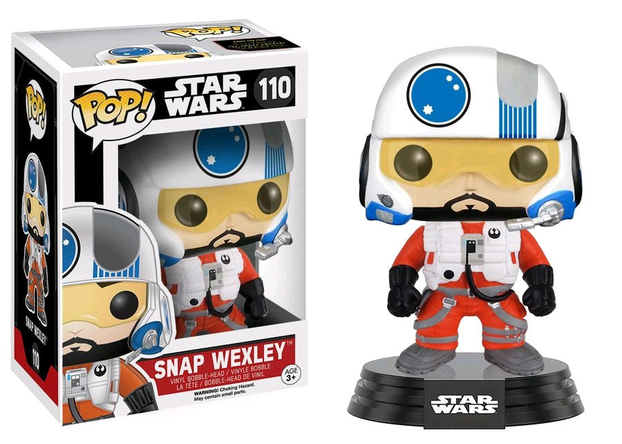 Snap Wexley Episode VII The Force Awakens, Star Wars Pop Vinyl