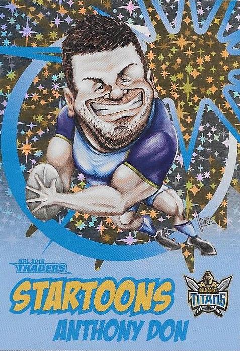 Anthony Don, Blue Startoons, 2018 ESP Traders NRL