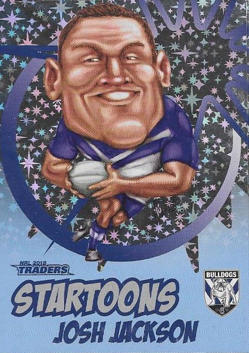 Josh Jackson, Blue Startoons, 2018 ESP Traders NRL