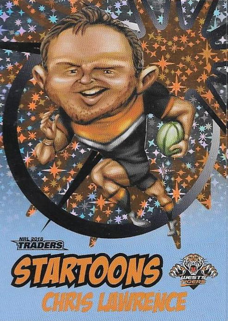 Chris Lawrence, Blue Startoons, 2018 ESP Traders NRL