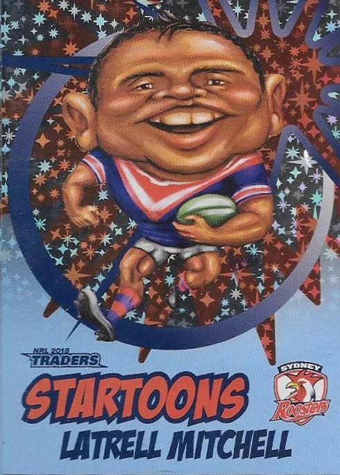 Latrell Mitchell, Blue Startoons, 2018 ESP Traders NRL