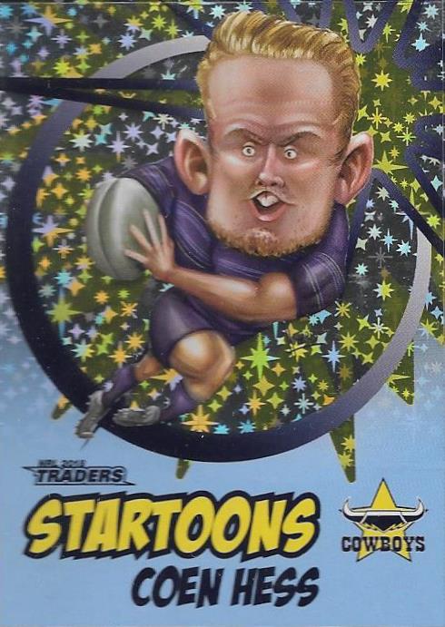 Cohen Hess, Blue Startoons, 2018 ESP Traders NRL