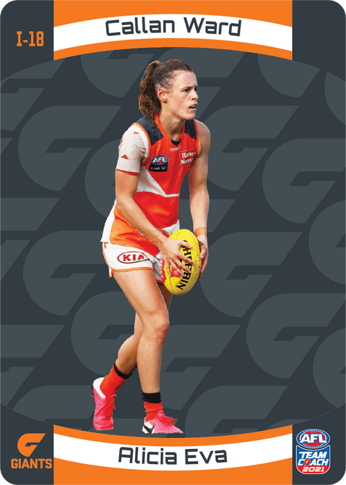 Ward, Eva, 3D Icons, 2021 Teamcoach AFL