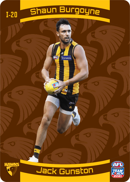 Burgoyne, Gunston, 3D Icons, 2021 Teamcoach AFL