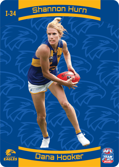 Hurn, Hooker, 3D Icons, 2021 Teamcoach AFL