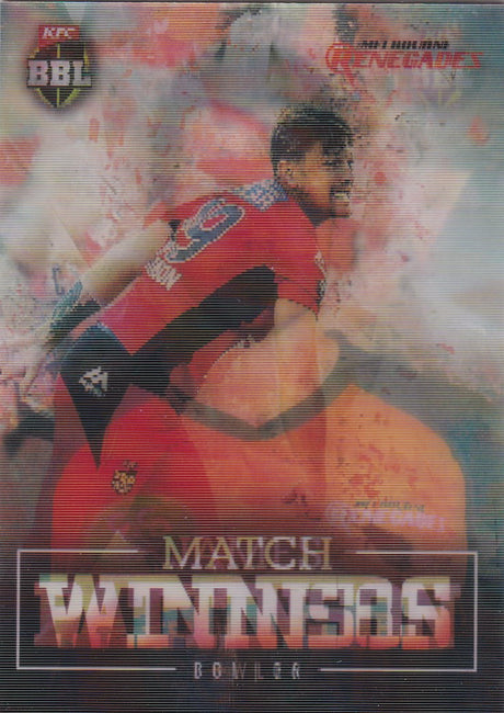 2016-17 Tap'n'play CA BBL Cricket, Match Winners, James Pattinson, MW-06