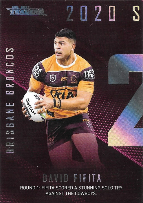 David Fifita, Season to Remember, 2021 TLA Traders NRL