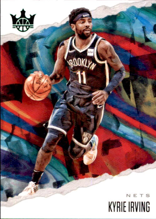 Kyrie Irving, #45, JADE GREEN Foil, 2019-20 Panini Court Kings Basketball NBA