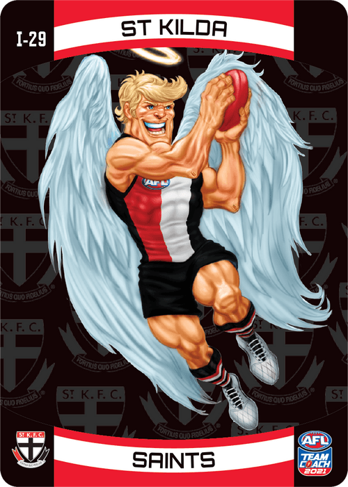 St Kilda Saints Mascot, 3D Icons, 2021 Teamcoach AFL