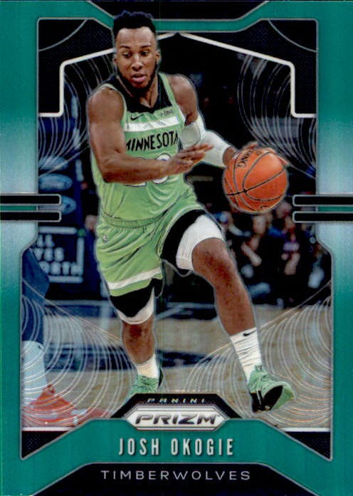 Josh Okogie, 2019-20 Prizm Basketball GREEN Refractor