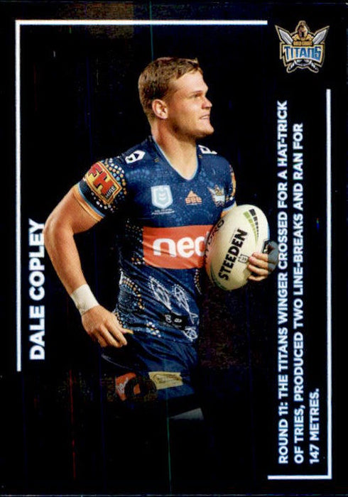 Dale Copley, Season to Remember, 2020 TLA Traders NRL